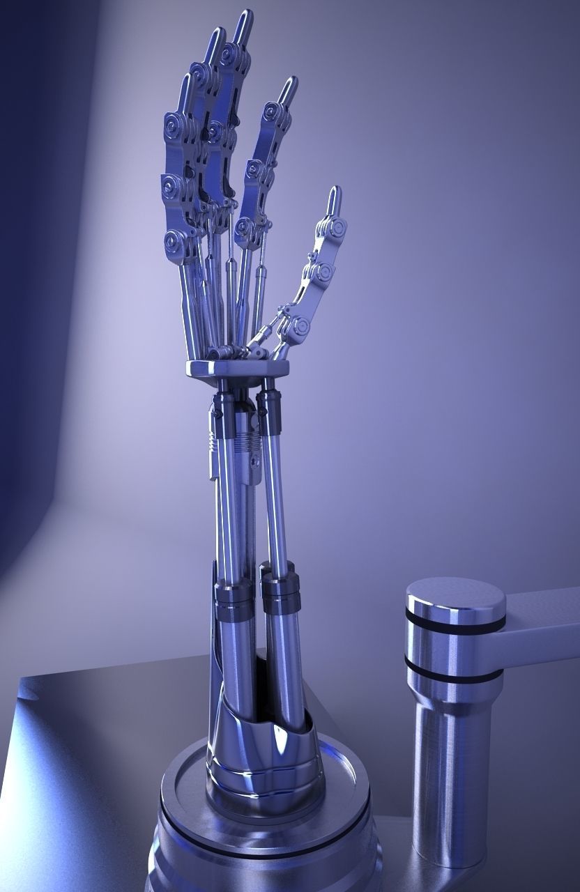 Terminator Arm 3D model_11