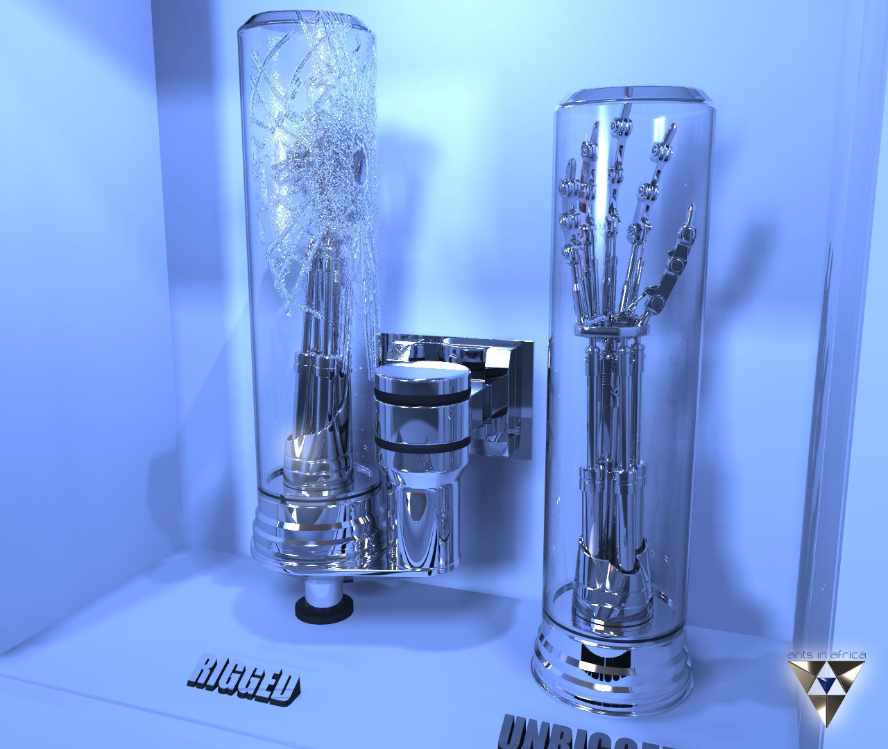 Terminator Arm 3D model_3
