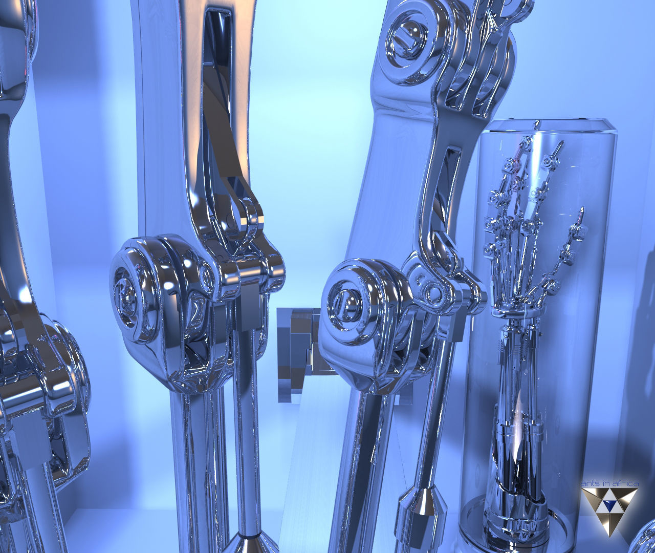 Terminator Arm 3D model_5