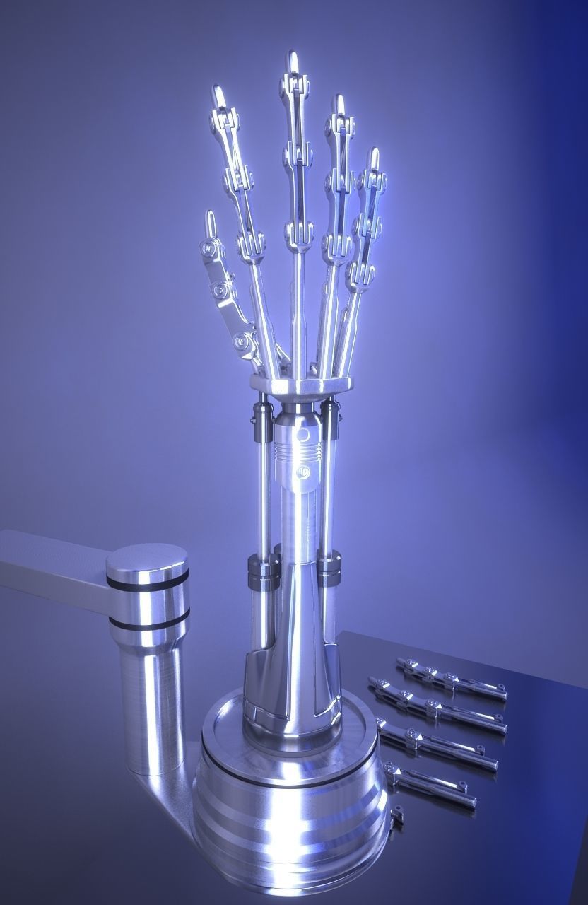 Terminator Arm 3D model_10