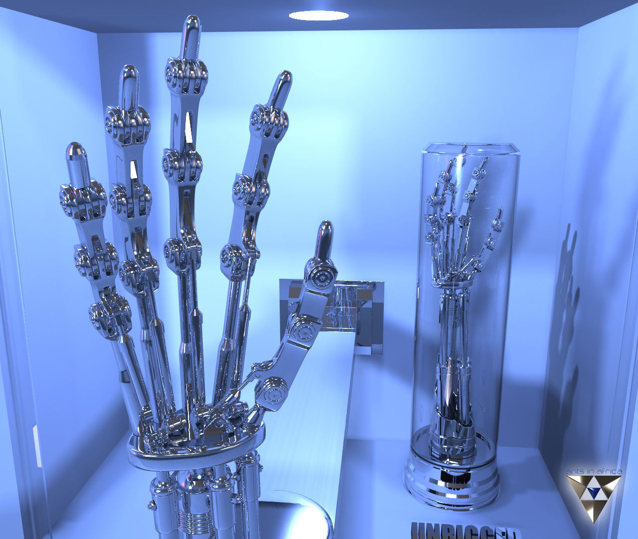 Terminator Arm 3D model_4