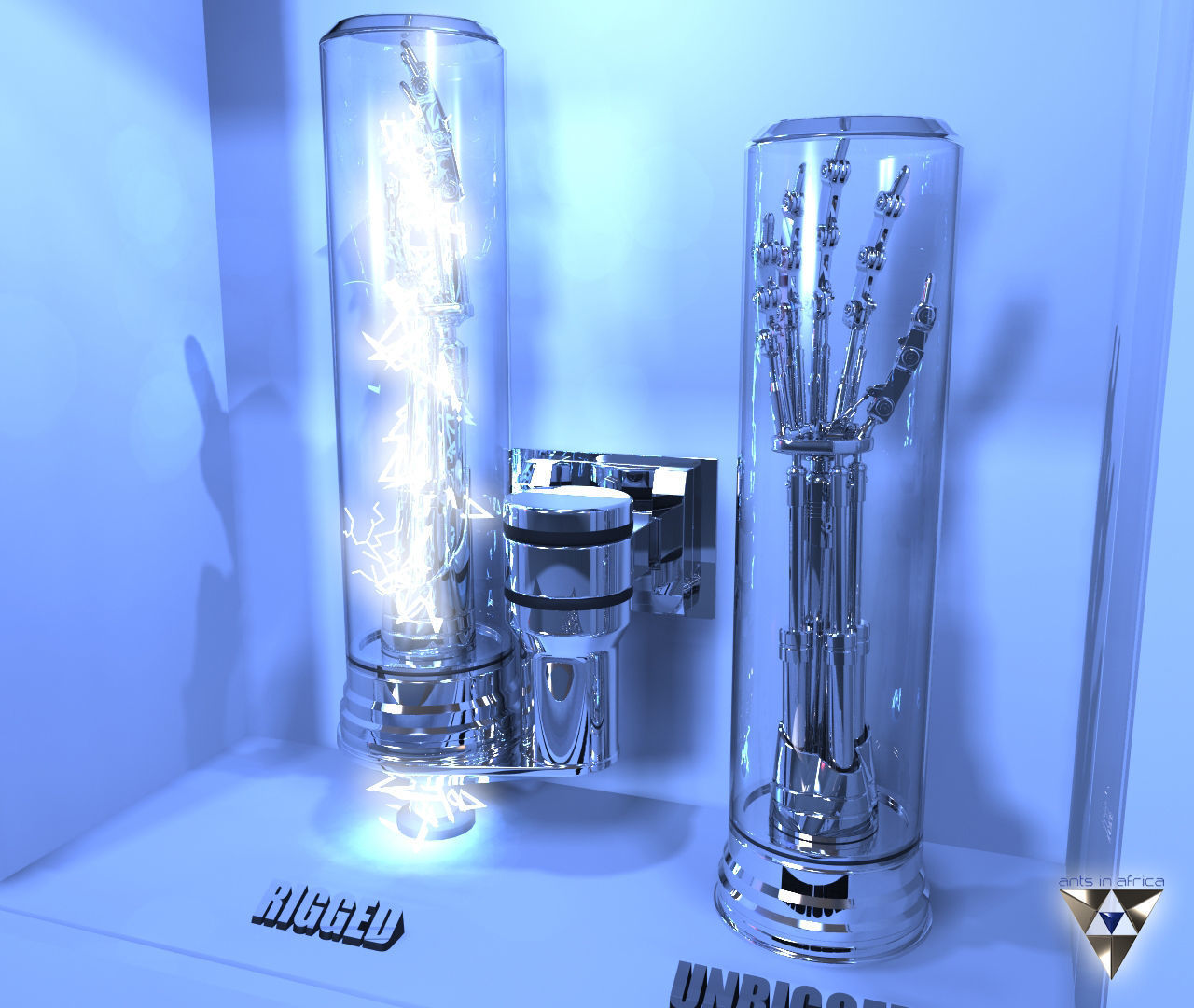 Terminator Arm 3D model_2
