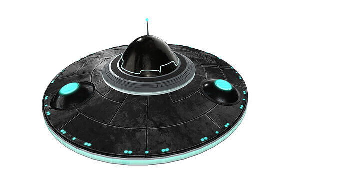 Alien UFO 3D model