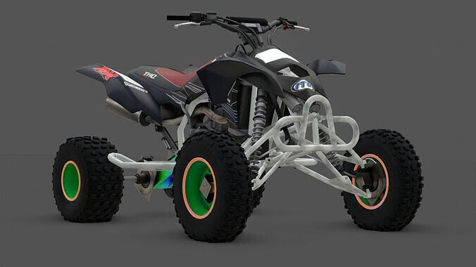 Blaze 450 Custom Dirt Racer 3D Model Low-poly 3D model
