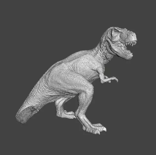 JP REALISTIC T-REX DINOSAUR FIGURE MODEL STATUE WILDLIFE 3D print model