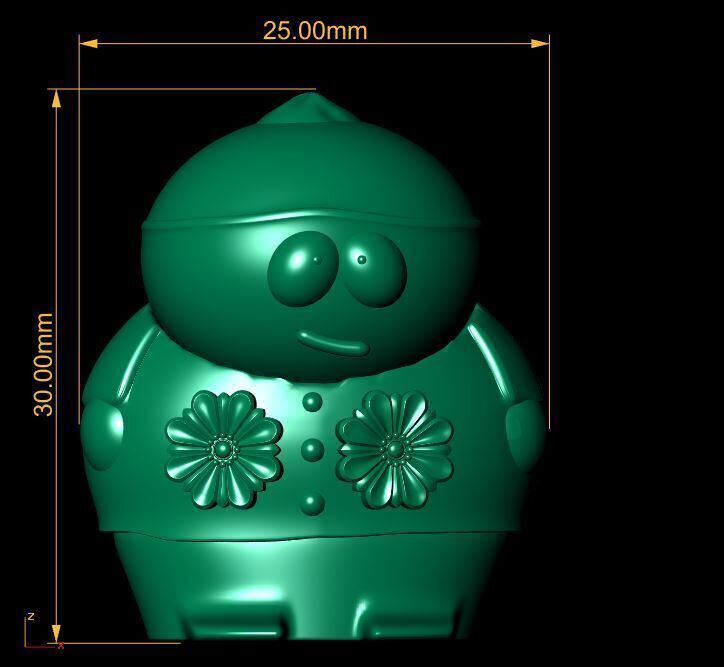 cartoon character funny 3D print model_3