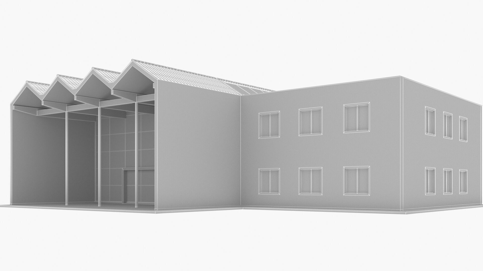 building Low-poly 3D model_11