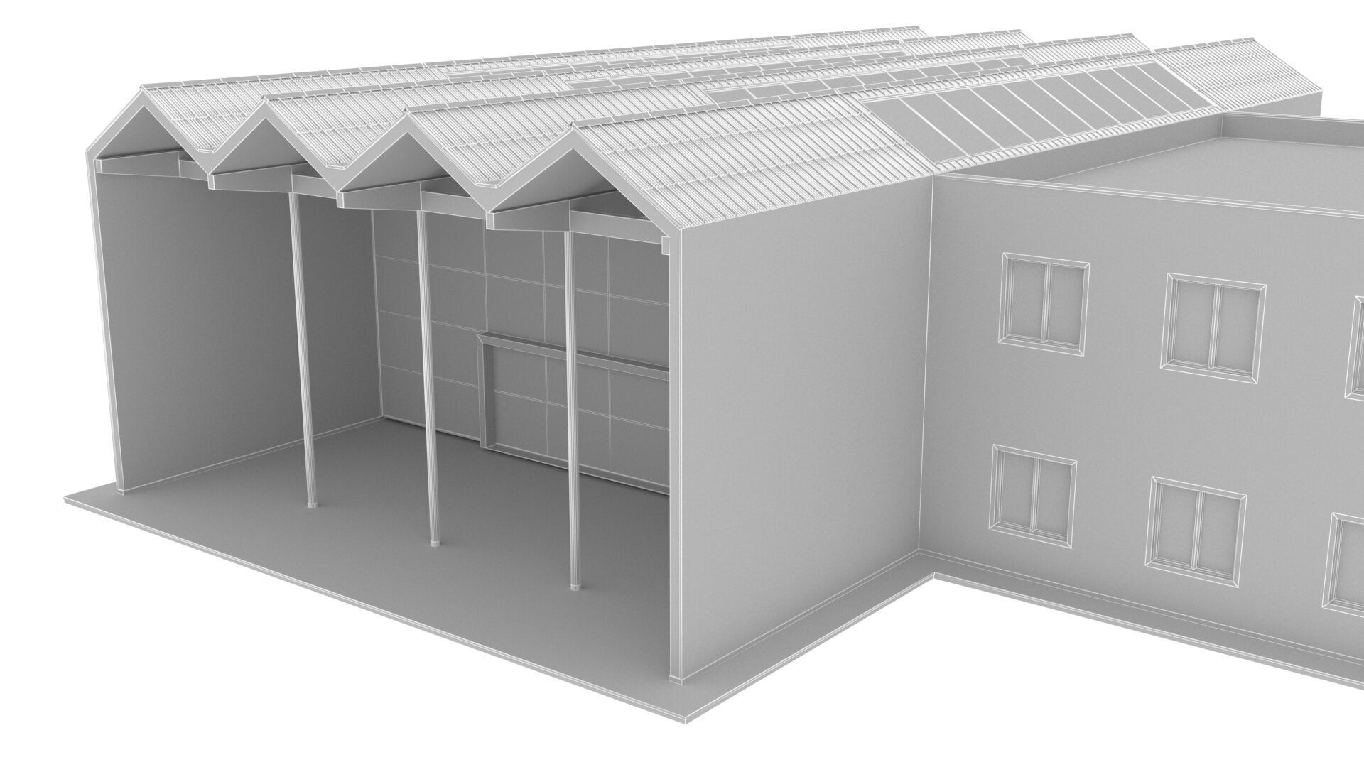 building Low-poly 3D model_9