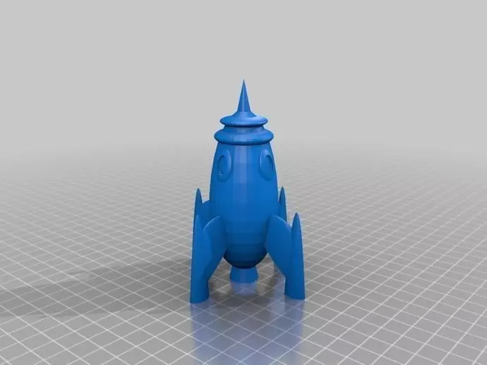 Beginners Spaceship Free 3D model_0