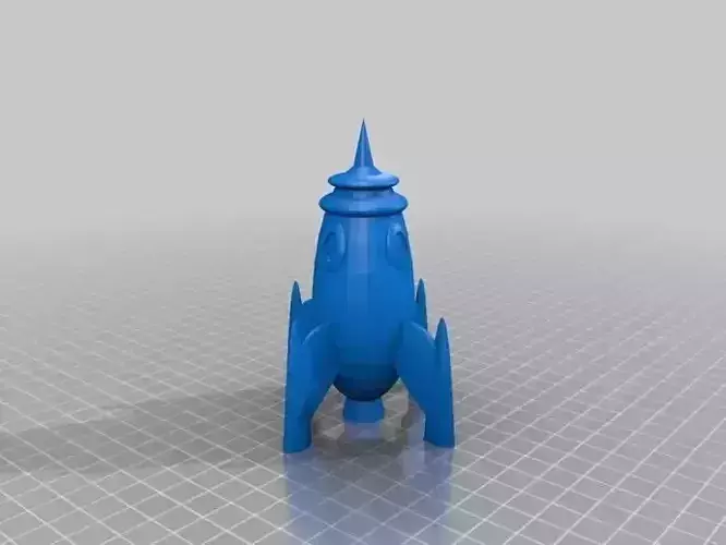 Beginners Spaceship Free 3D model