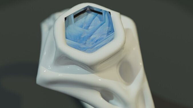  Ceramic ring4-jewellery 3D model