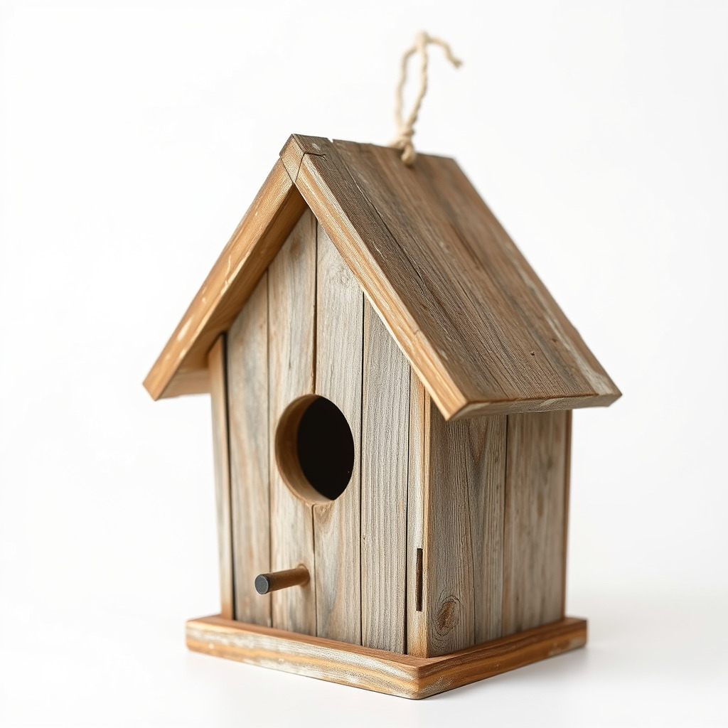 Wooden Birdhouse D Model Pack Low-poly 3D model_2