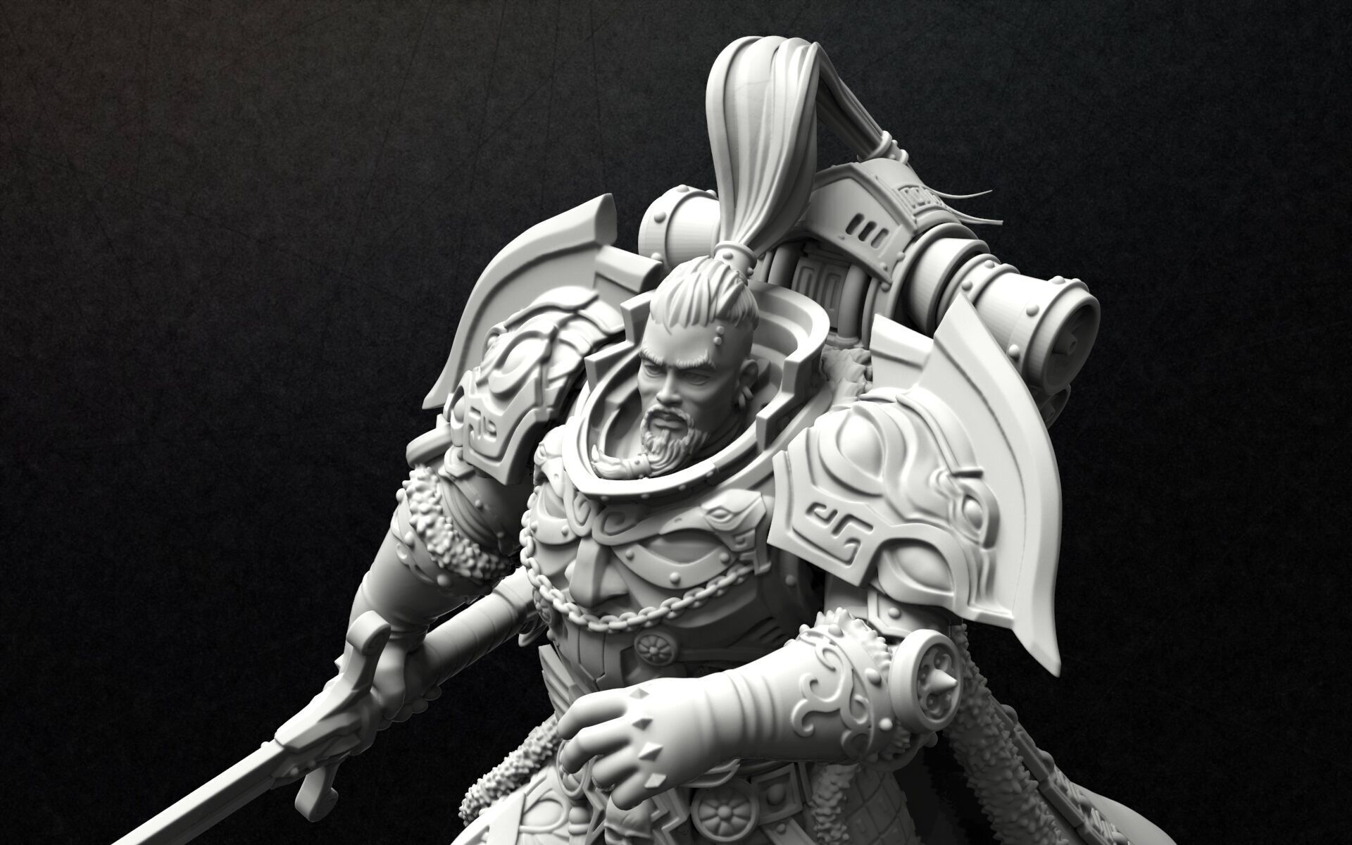THE MONGOL KNIGHT 3D print model_3