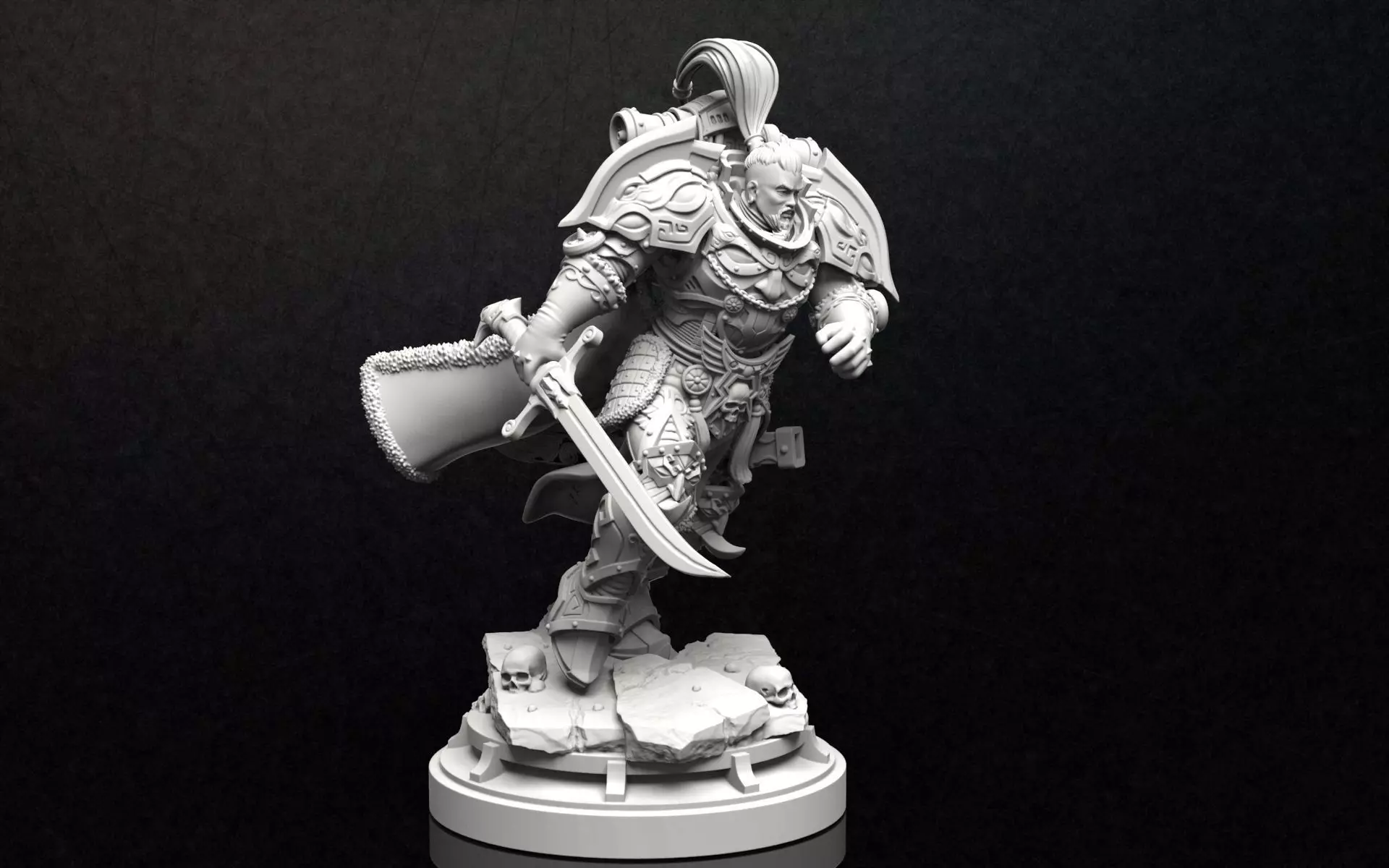 THE MONGOL KNIGHT 3D print model_0