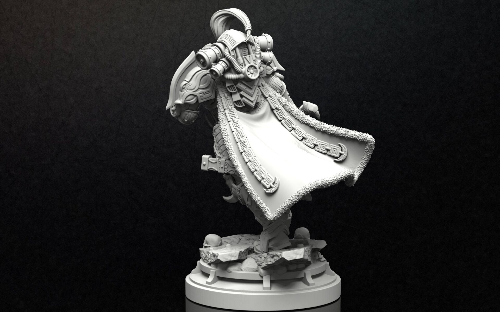 THE MONGOL KNIGHT 3D print model_4