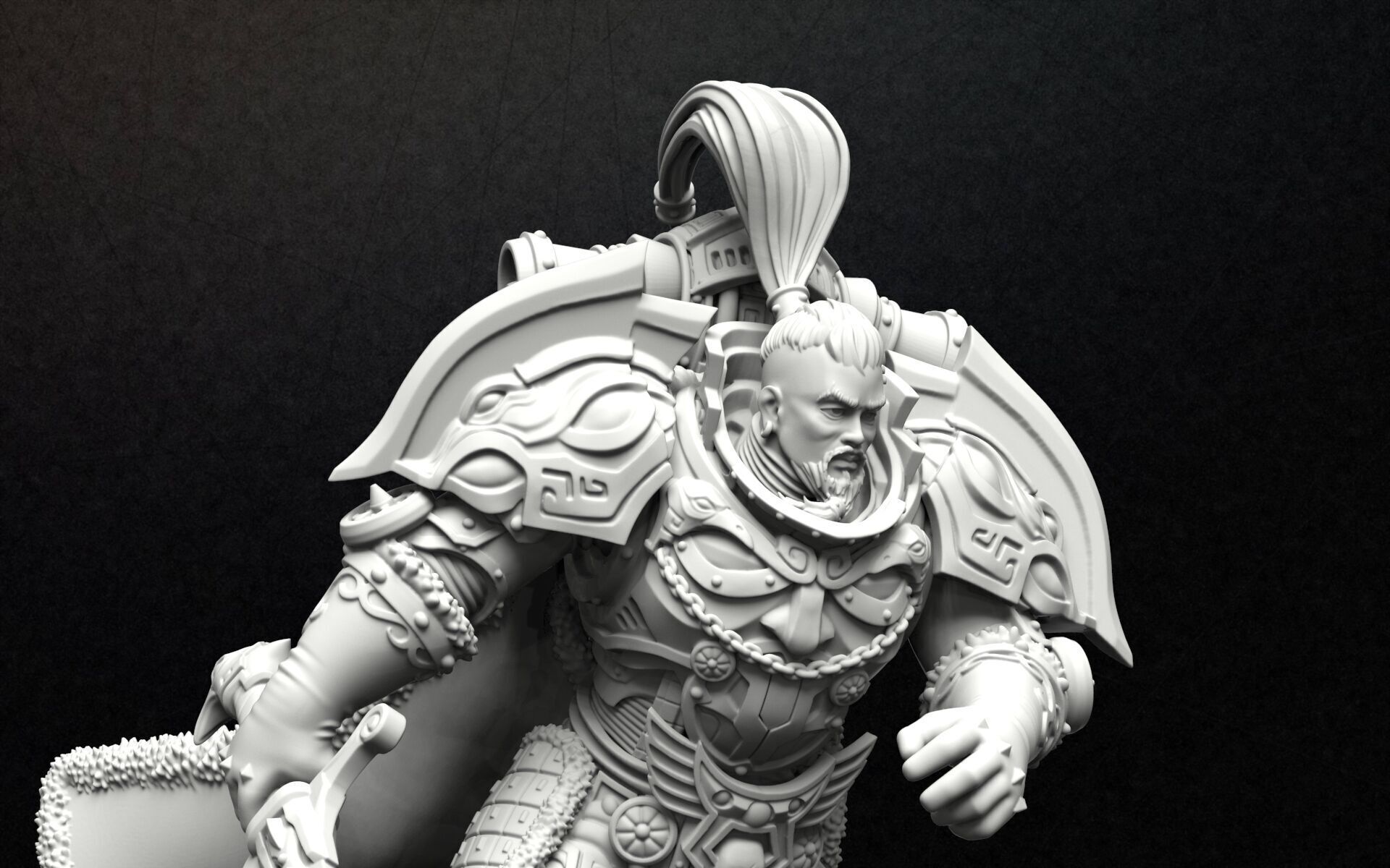 THE MONGOL KNIGHT 3D print model_2