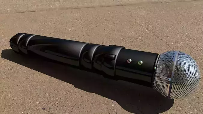 microphone Free 3D model