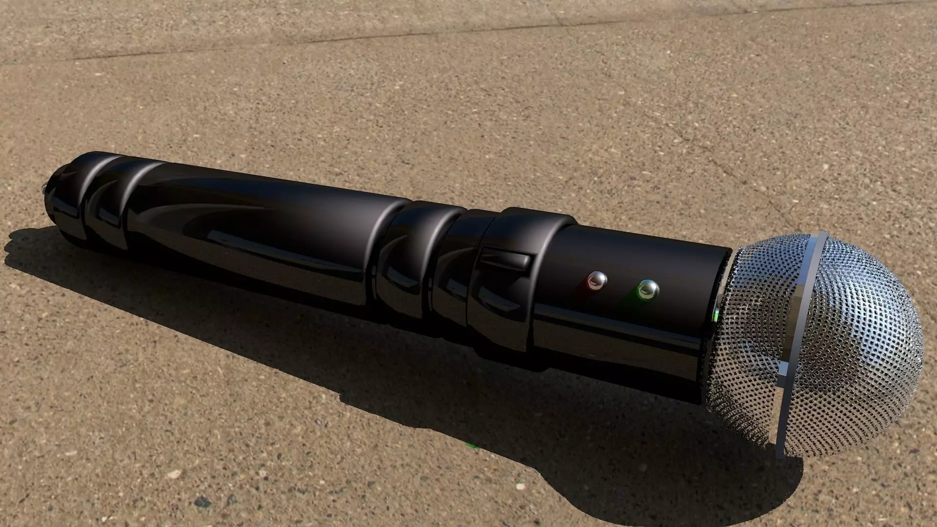 microphone Free 3D model_0