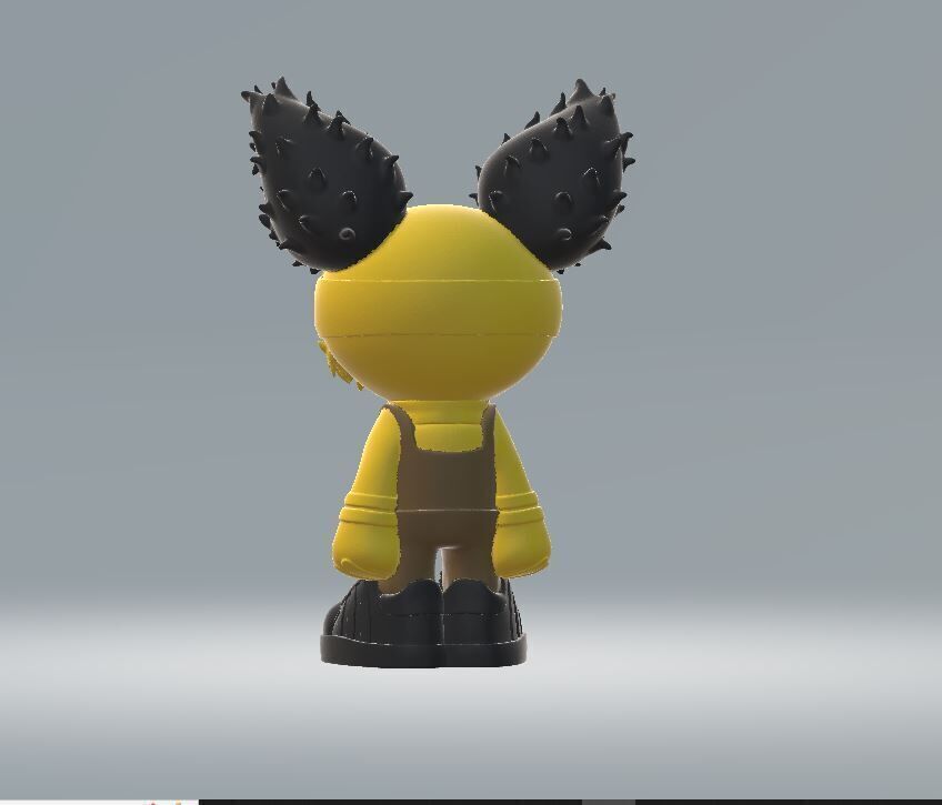 character stylized  3D print model_2