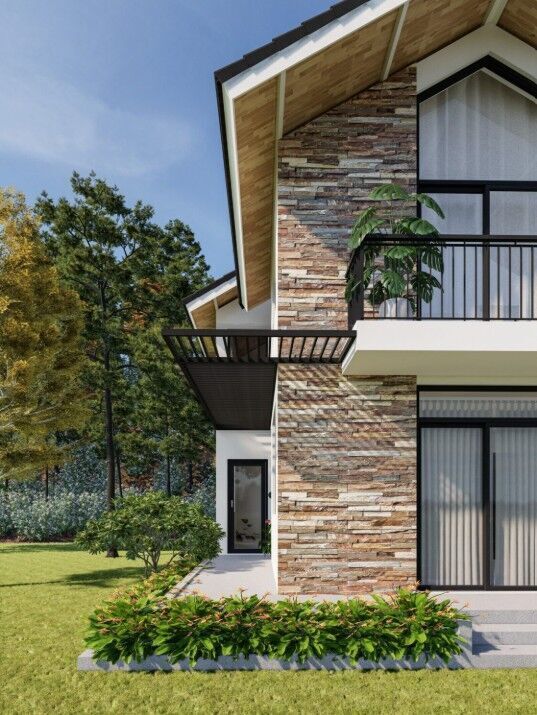 Modern House Exterior  3D model_17