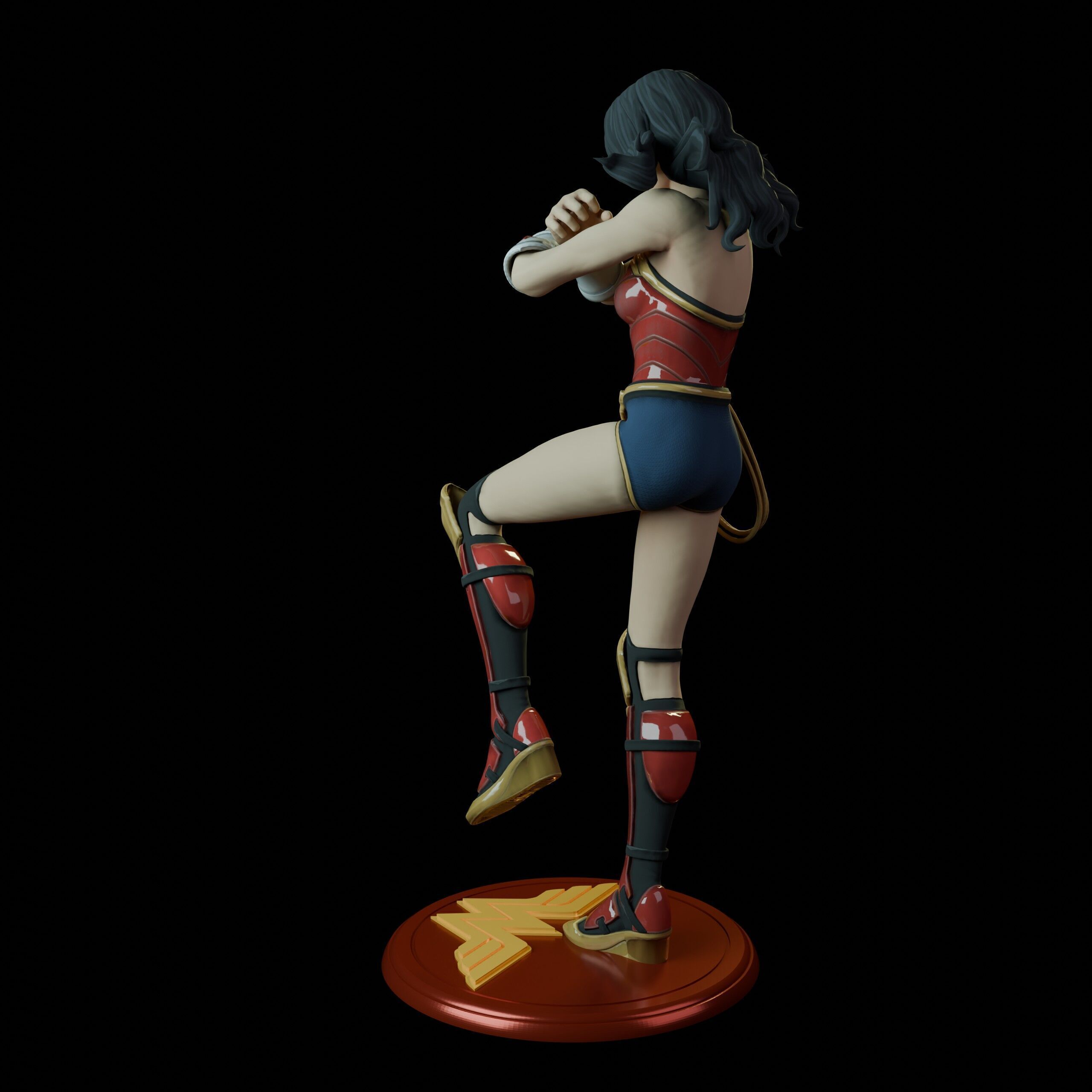 Wonder Woman 3D print model_4