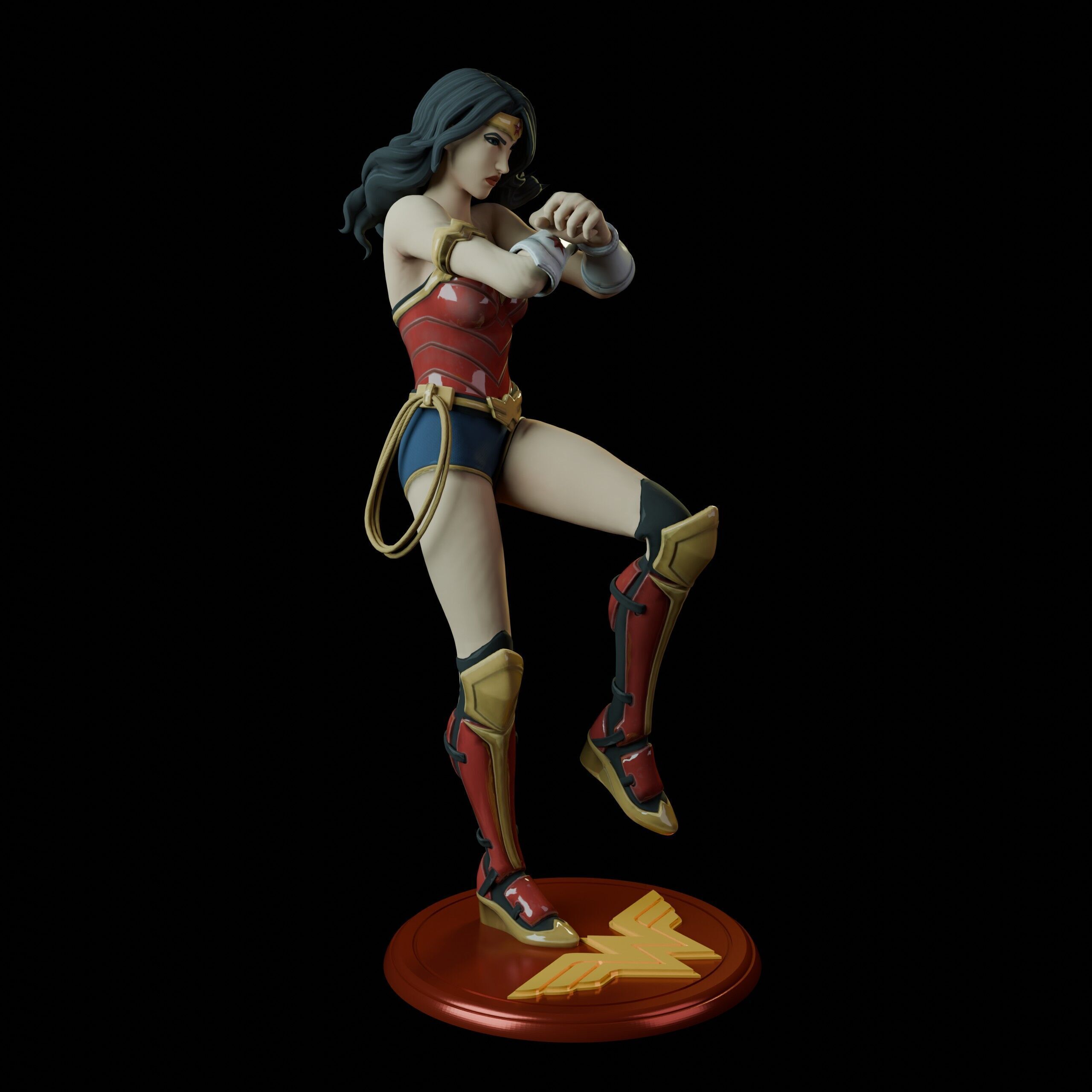 Wonder Woman 3D print model_10