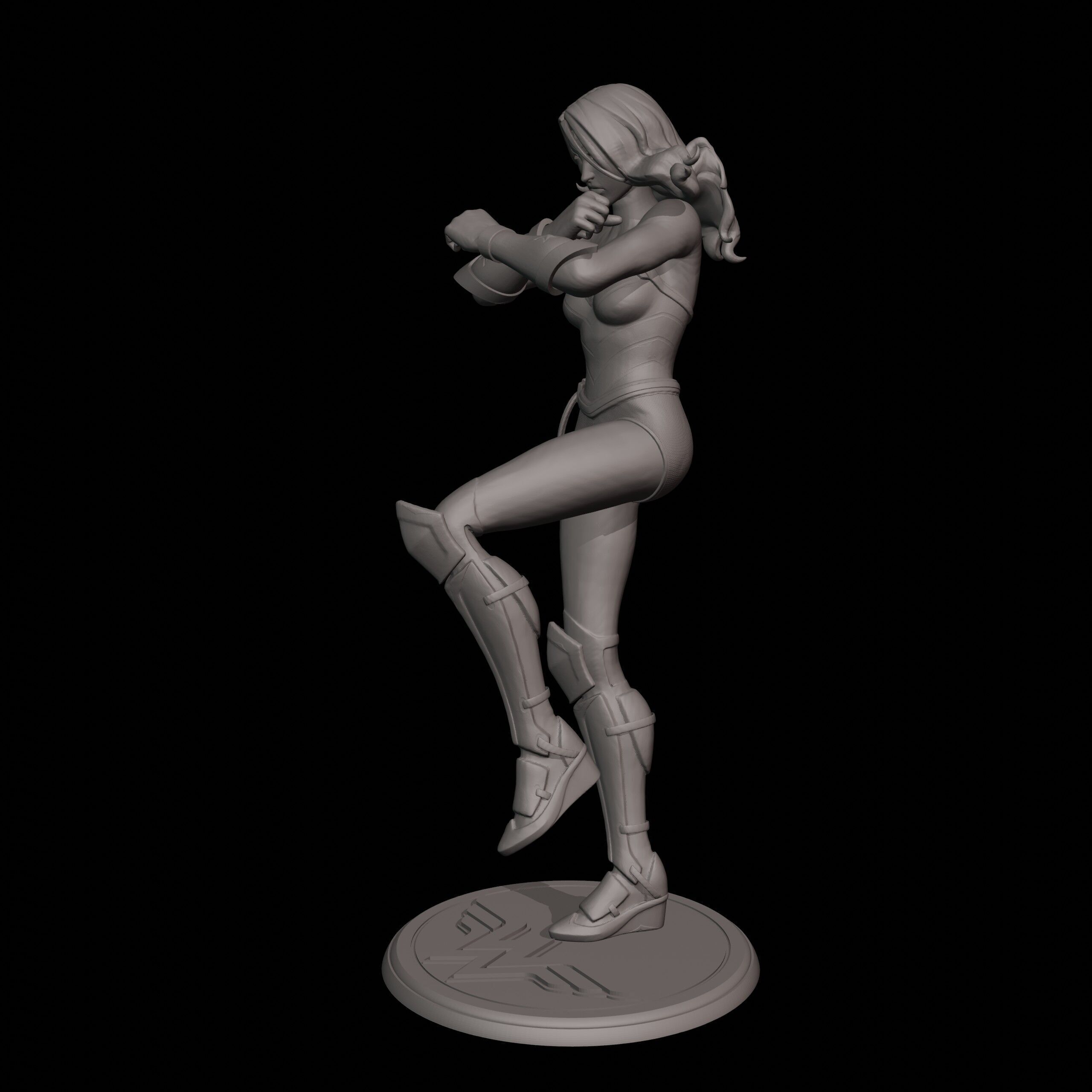 Wonder Woman 3D print model_3