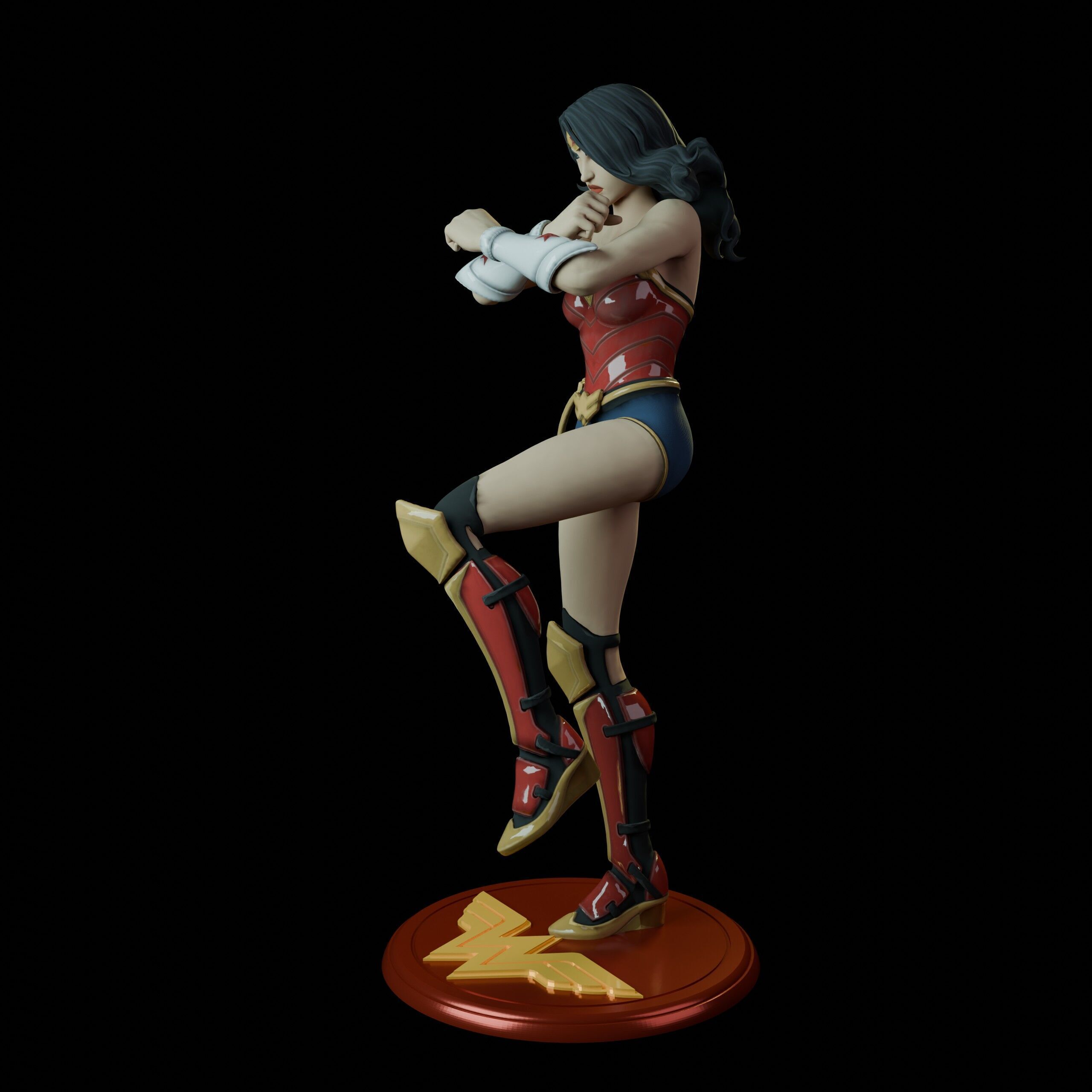 Wonder Woman 3D print model_2