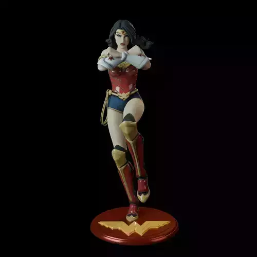 Wonder Woman 3D print model