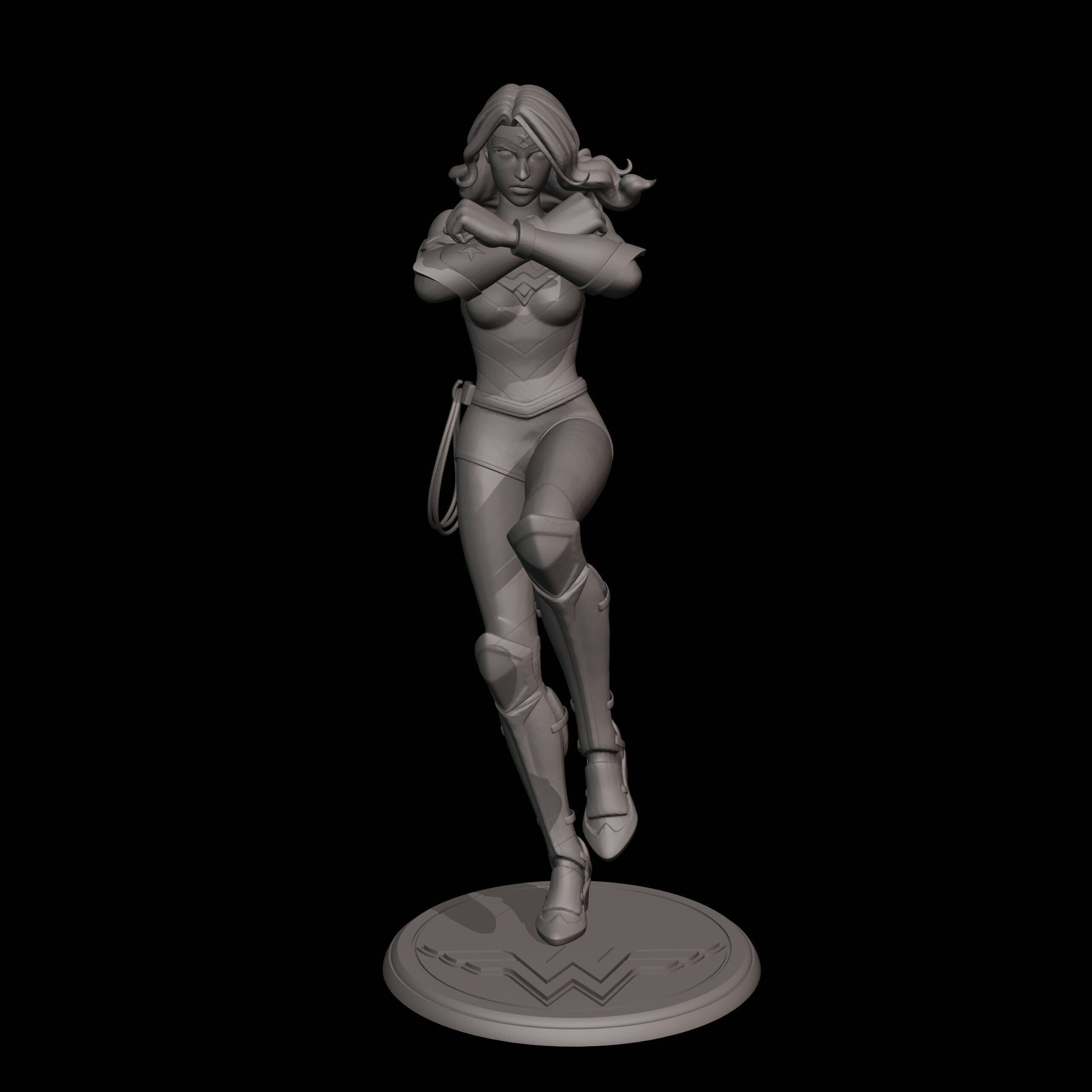 Wonder Woman 3D print model_1