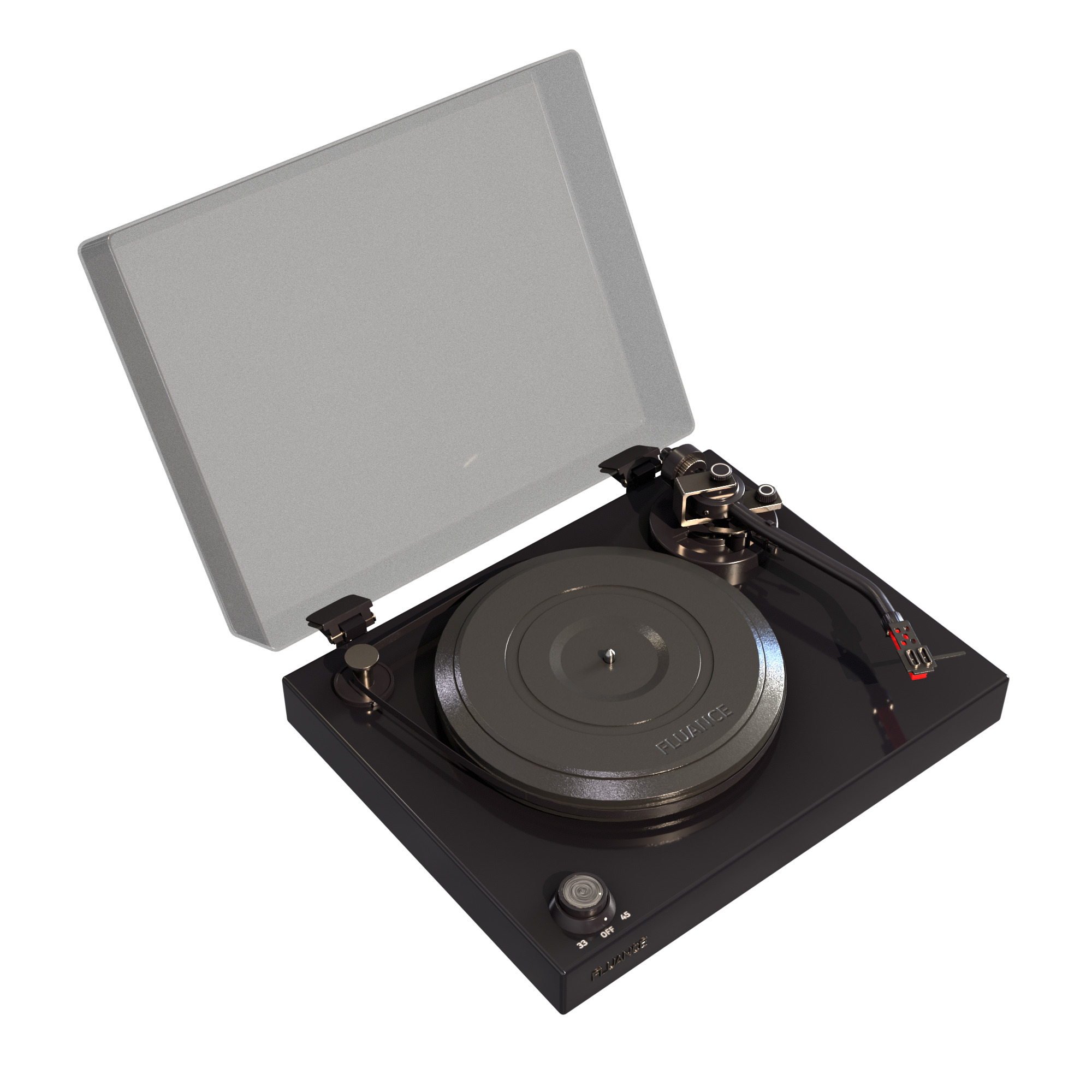 Record Player  3D model_16