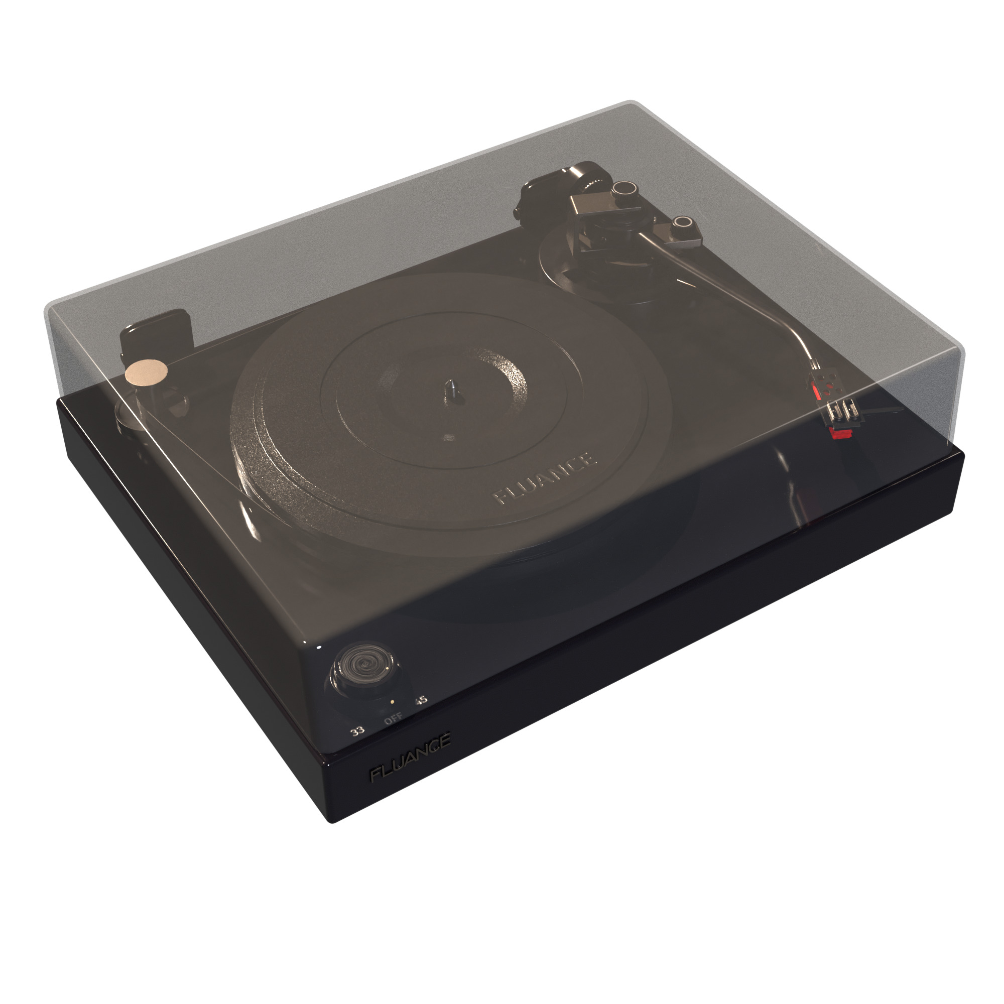 Record Player  3D model_11
