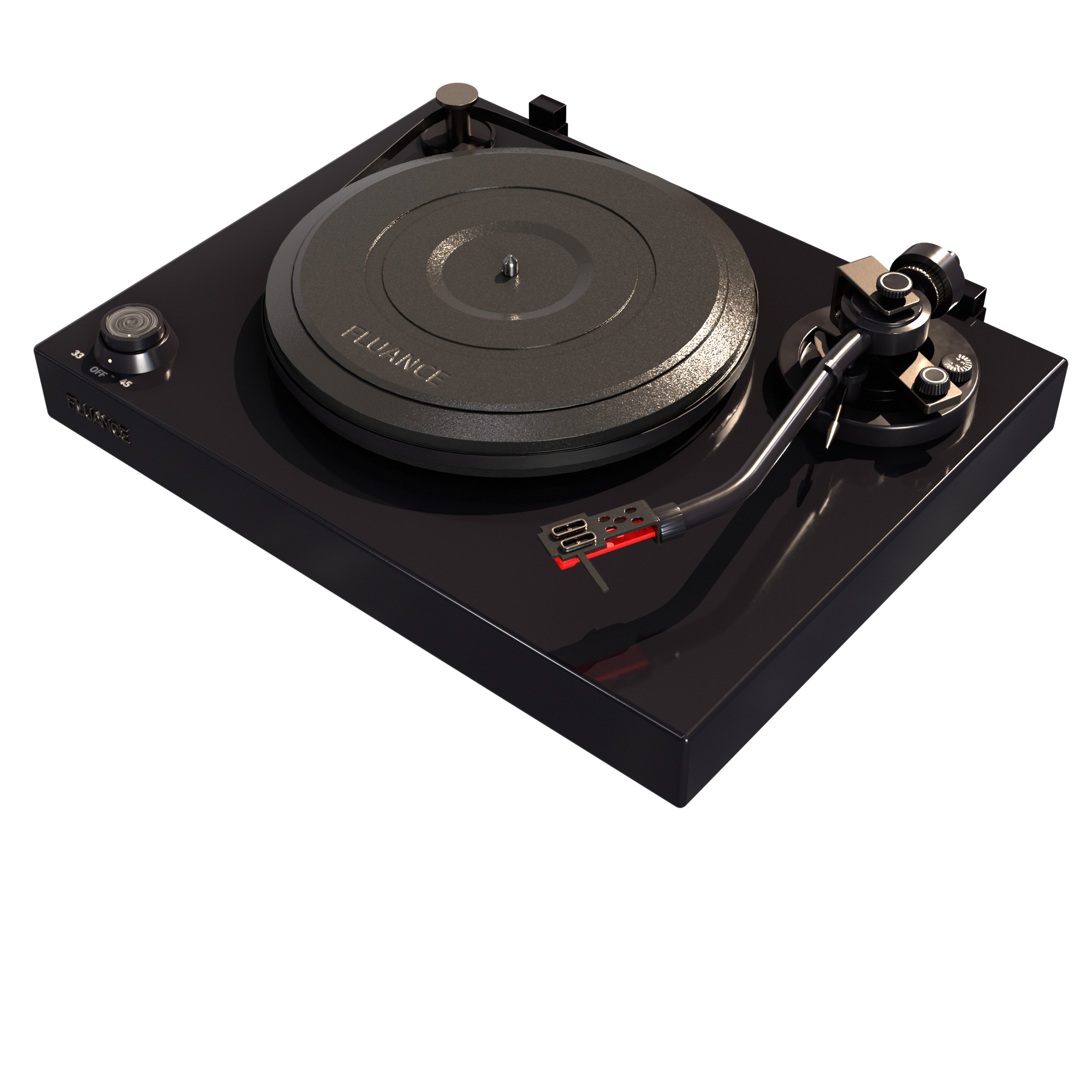 Record Player  3D model_12