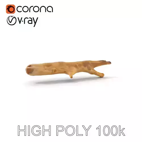 Realistic Driftwood Model Pack for Nature Scenes and Decor