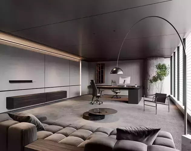  Office interior scene 56