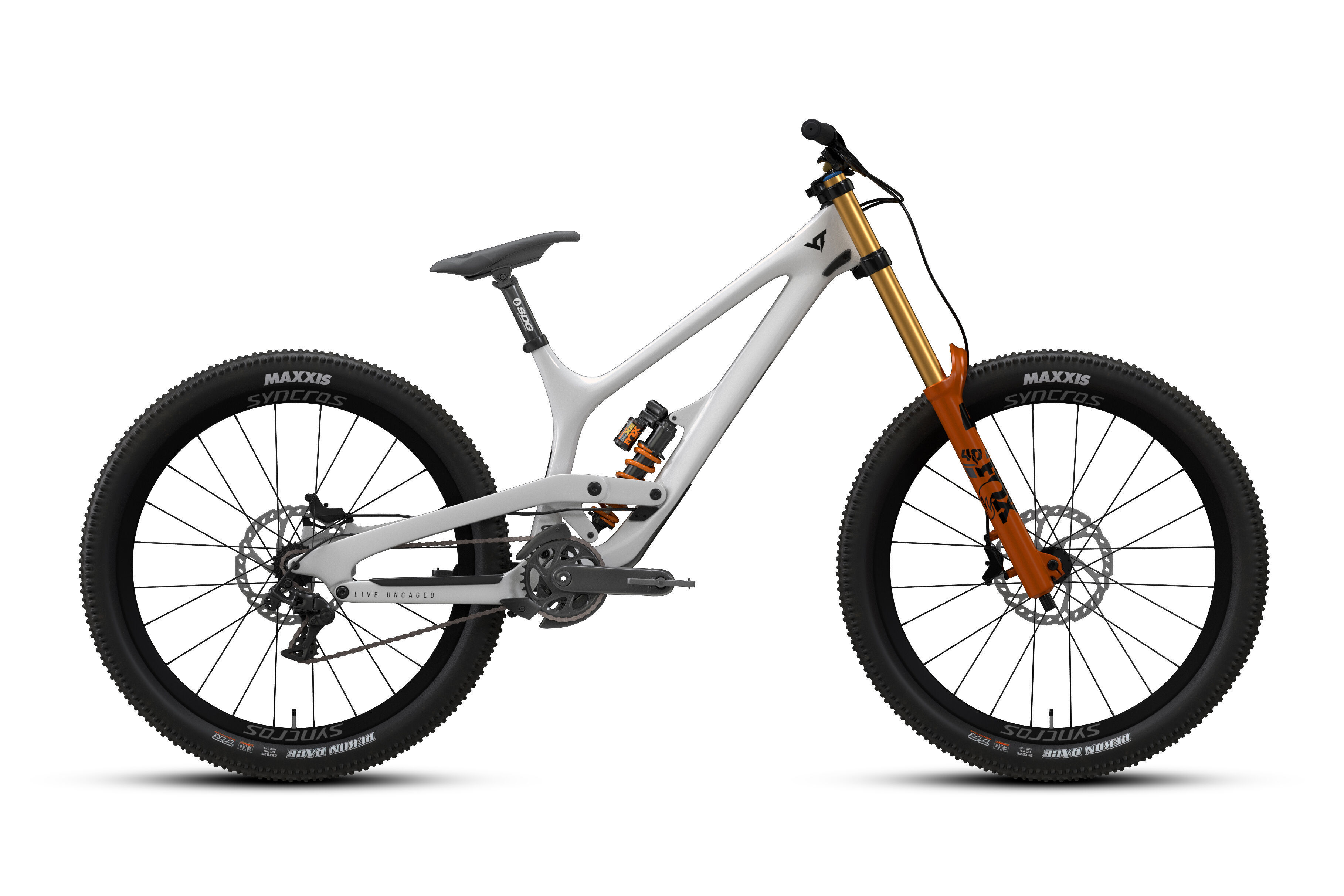 YT Industries TUES Low-poly 3D model_1