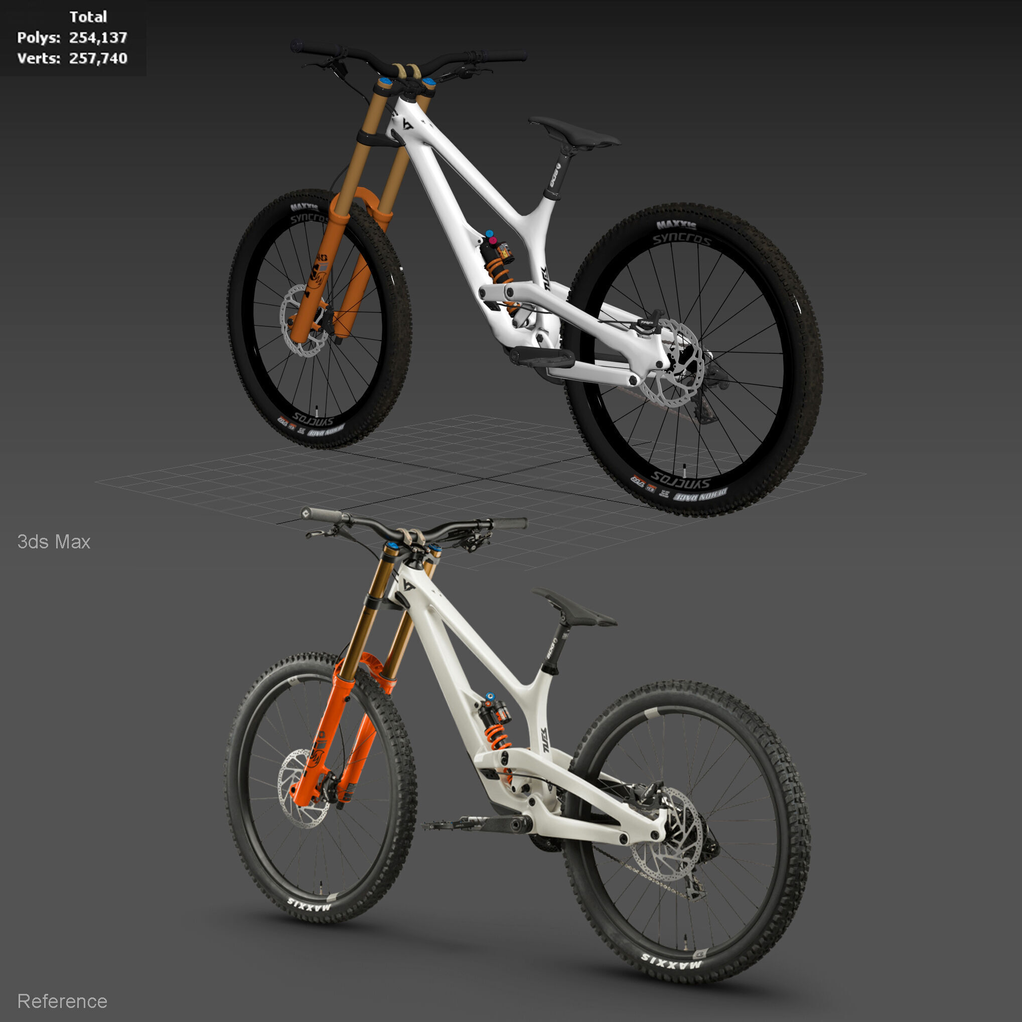 YT Industries TUES Low-poly 3D model_5