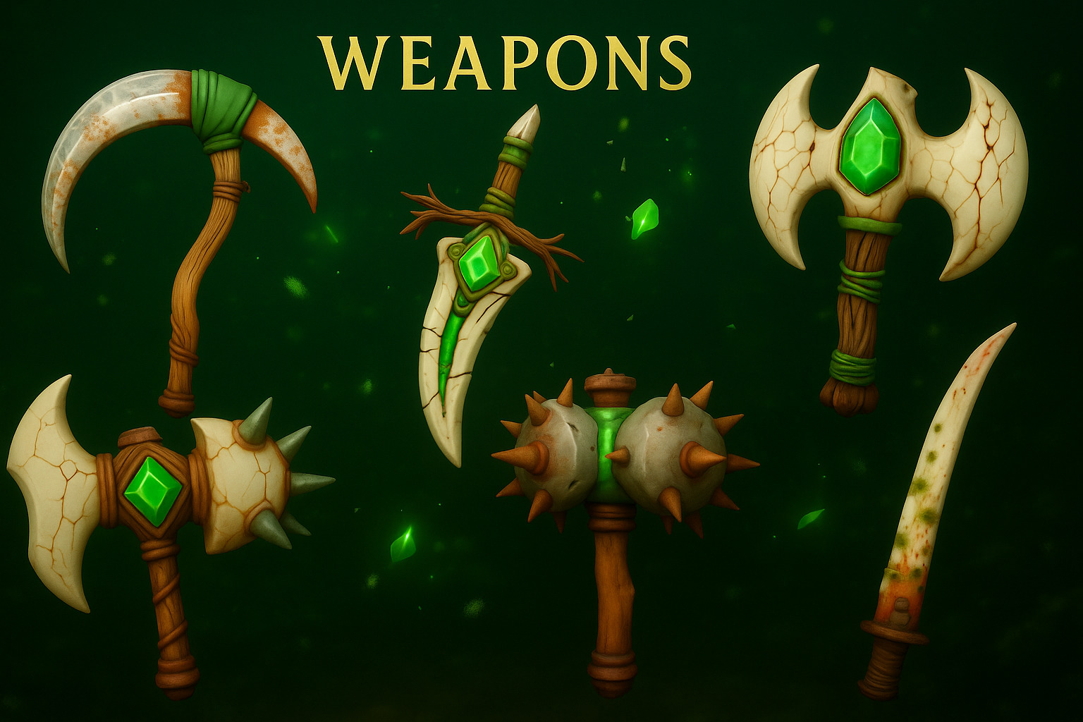 Natures Bounty Mega Pack Low-poly 3D model_3