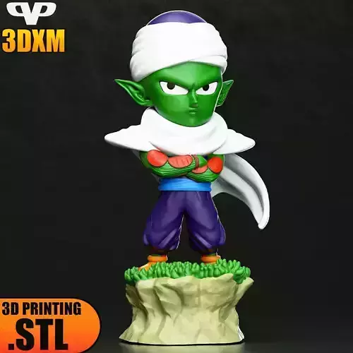 Piccolo Chibi STL for 3D Printing 3DXM ChibiSTL