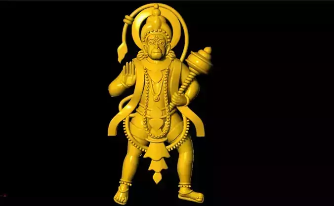 Hanuman 3D Model