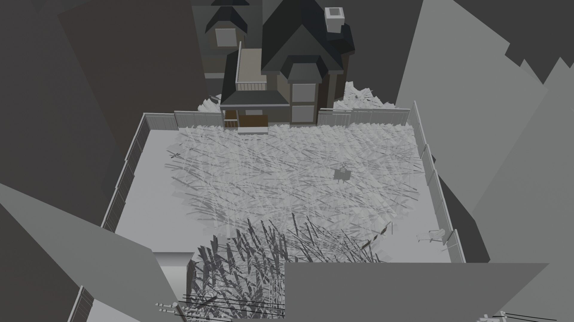 Agatha All Along Final Battle Scene EEVEE Low-poly 3D model_7