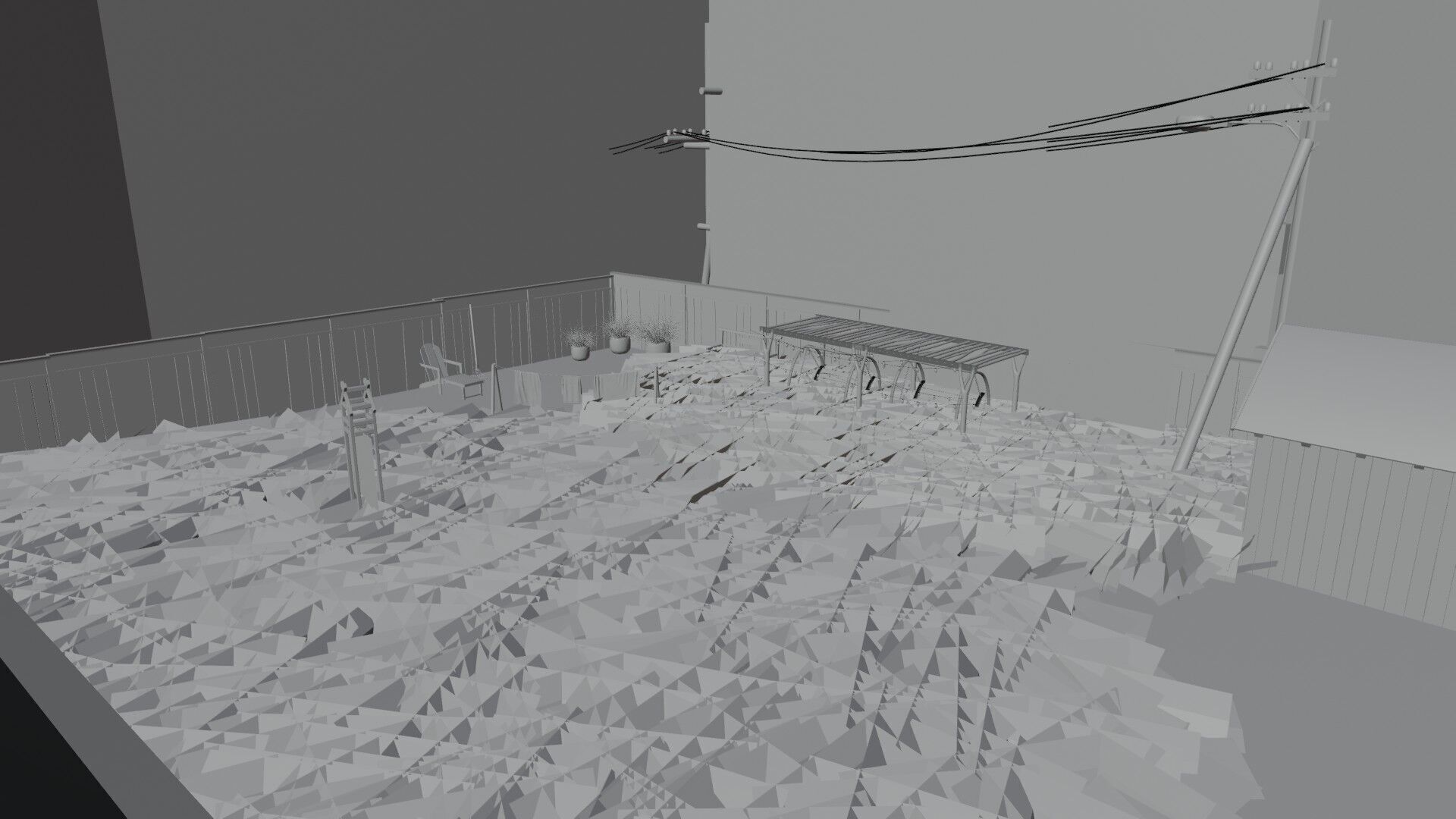 Agatha All Along Final Battle Scene EEVEE Low-poly 3D model_6