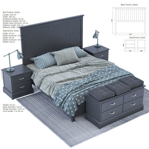 Ikea Undredal 3D model