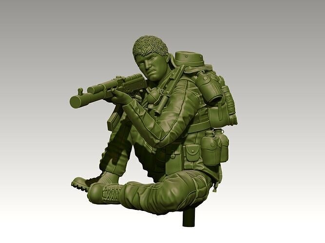 Vietnam War Gunslinger 10 3D print model