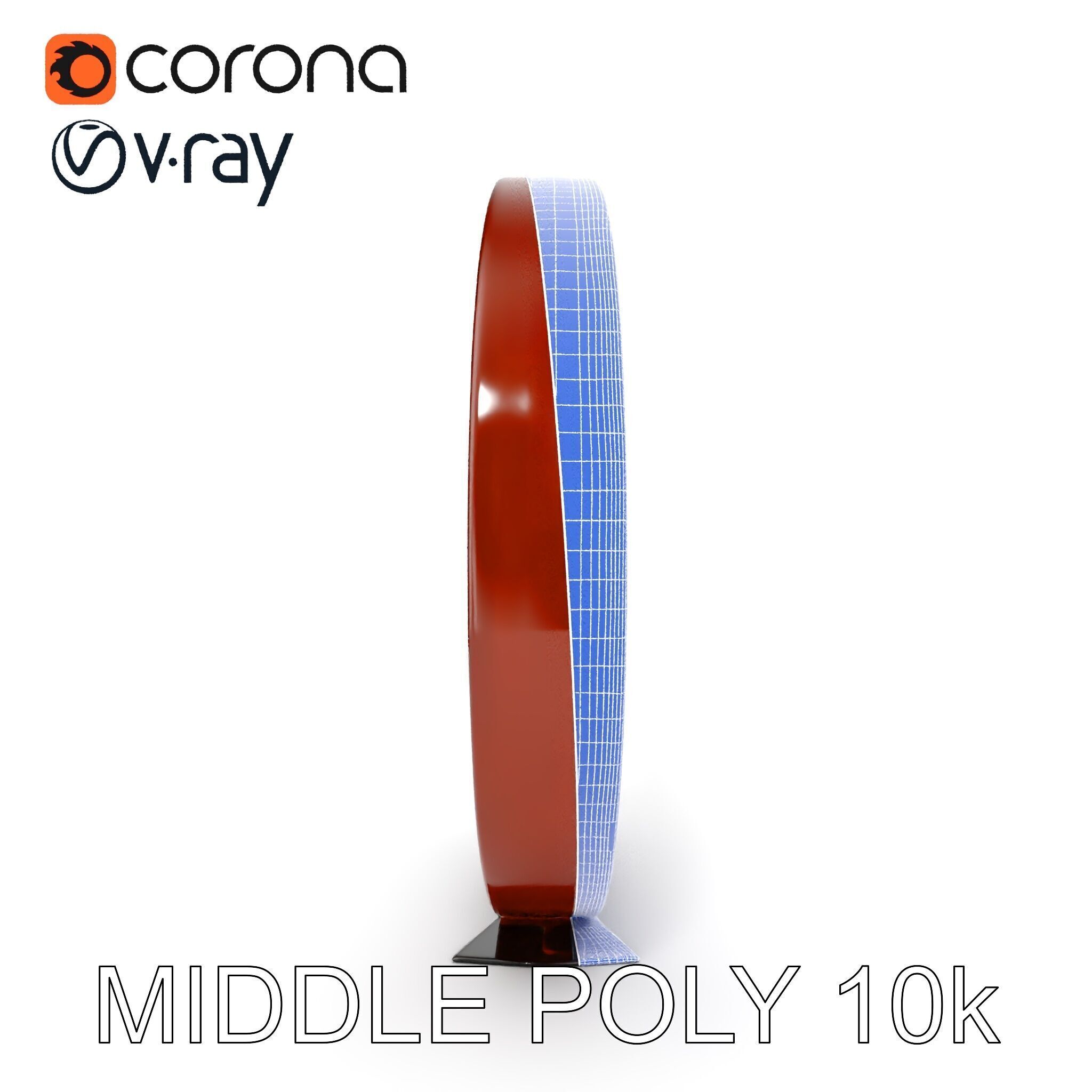 Abstract Metal Sculpture Model Pack Low-poly 3D model_28