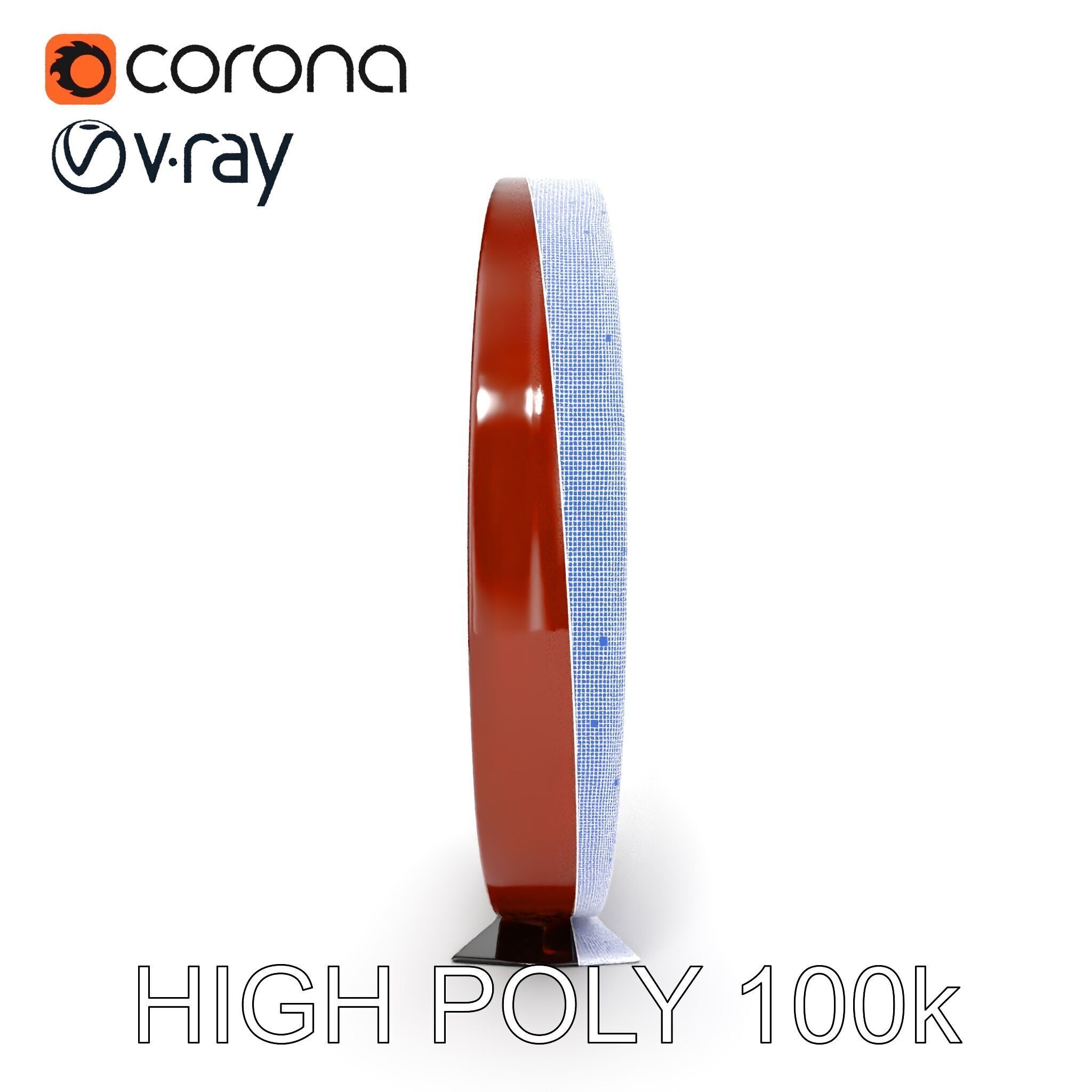 Abstract Metal Sculpture Model Pack Low-poly 3D model_33