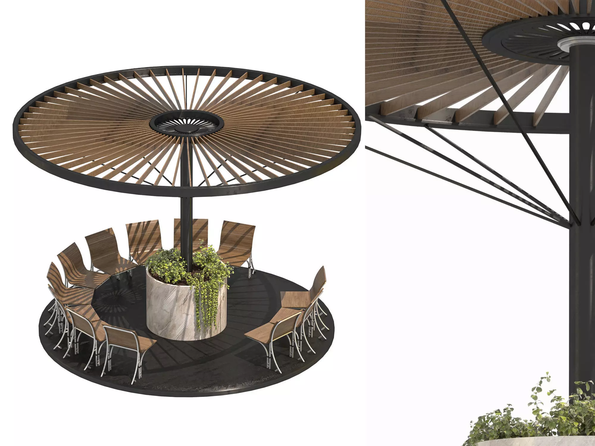 Urban Furniture 05 3D model_0