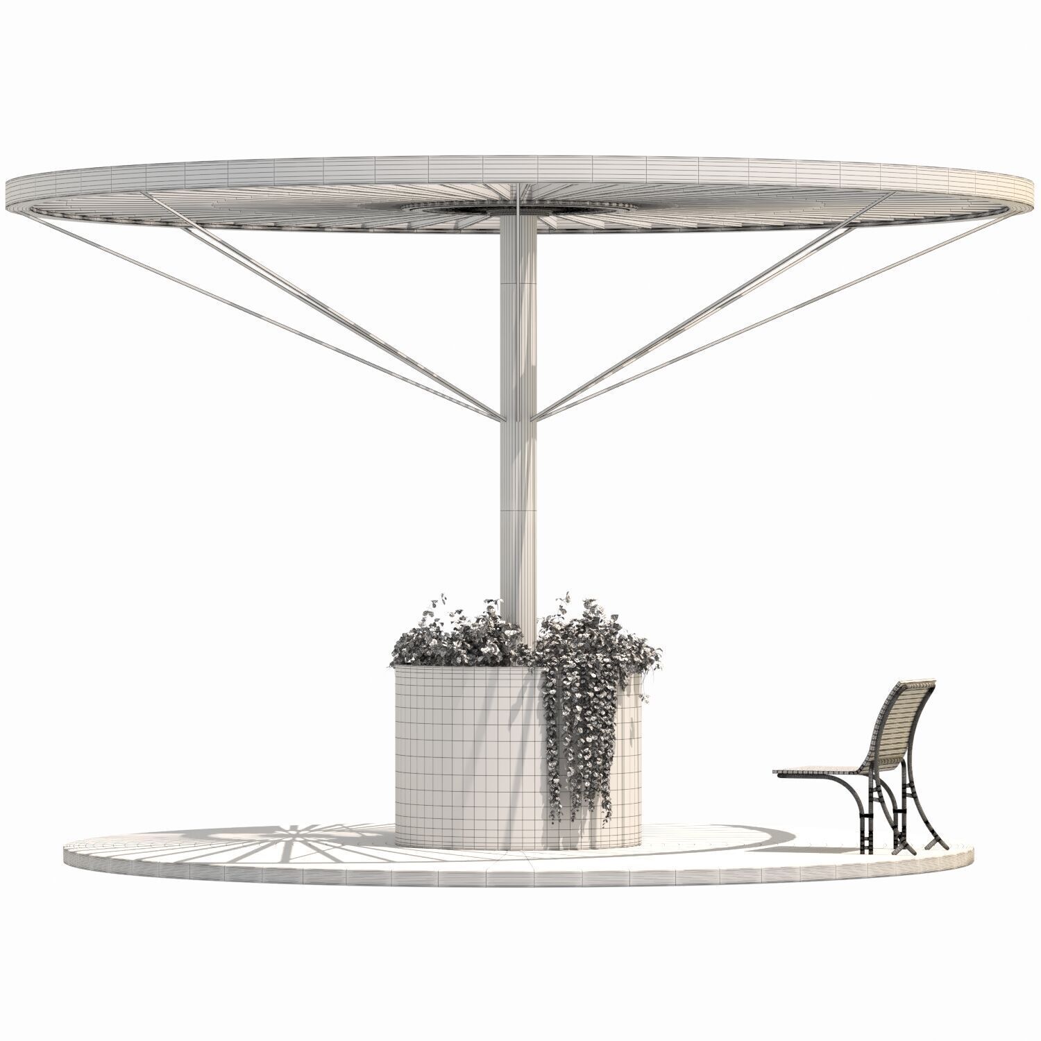 Urban Furniture 05 3D model_8