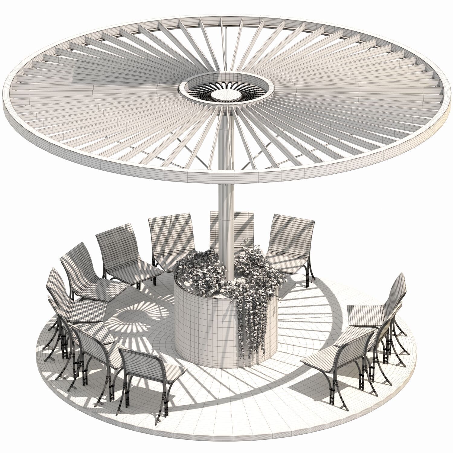 Urban Furniture 05 3D model_3