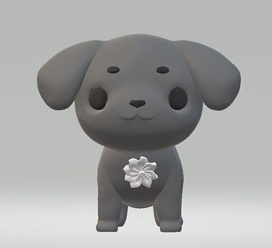 puppy toys 3D print model